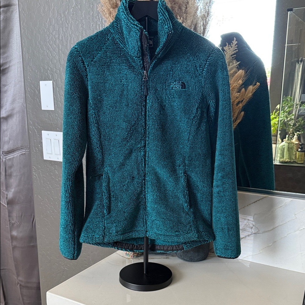 The North Face Teal Fleece Jacket